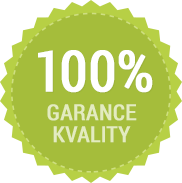 100% garance kvality